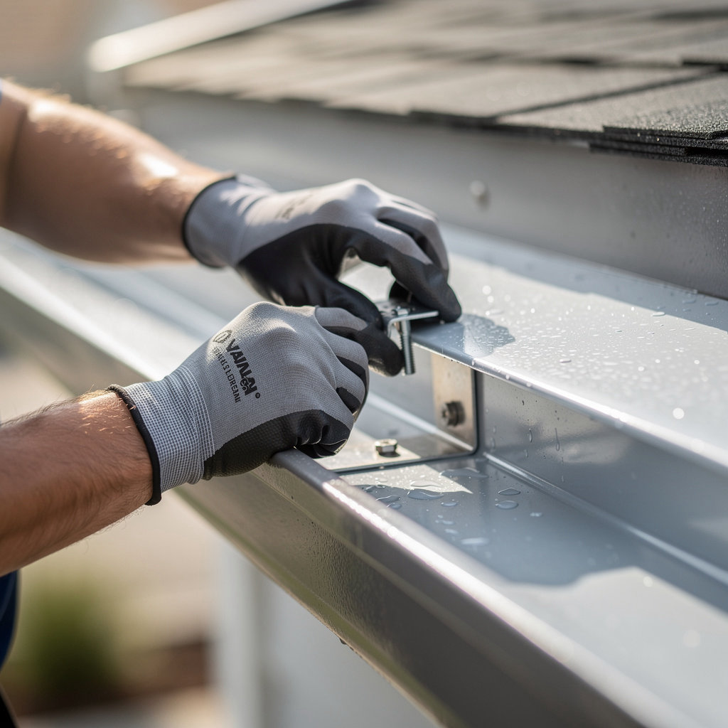 Abba Fathers Rain Gutters team demonstrating integrity and professionalism in Chula Vista gutter installation